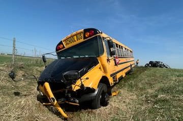 8 kids taken to hospital in rural Manitoba crash between school bus, tractor: RCMP - Winnipeg [Video]