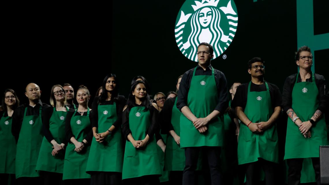 Starbucks baristas strike in protest of new dress code [Video]