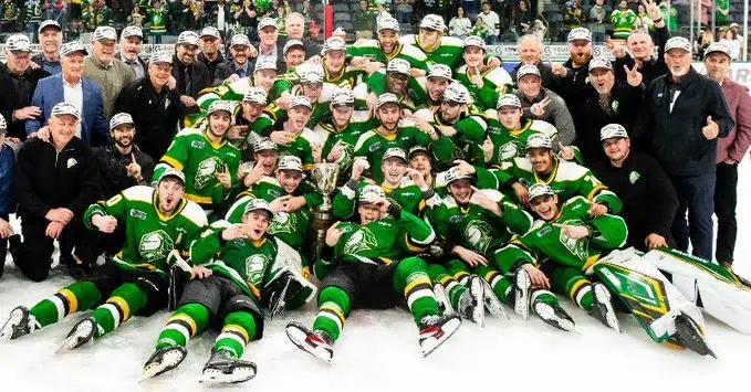 Knights top Generals to win back-to-back Ontario Hockey League championships [Video]