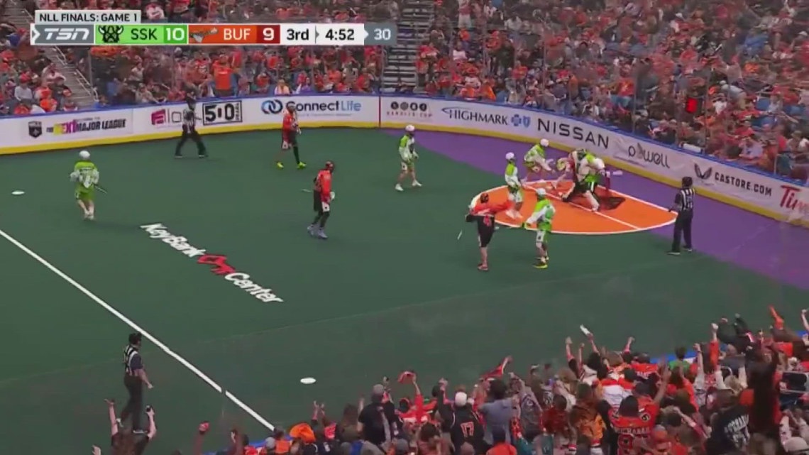 Buffalo Bandits rally to secure win in NLL Finals Game 1 [Video]