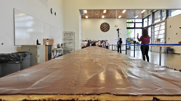 Vancouver Island University students make world’s largest Nanaimo bar [Video]
