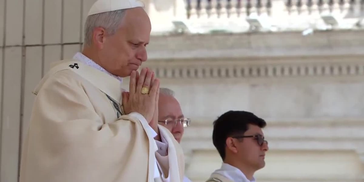 Pope Leo XIV’s inaugural mass draws US and world leaders [Video]