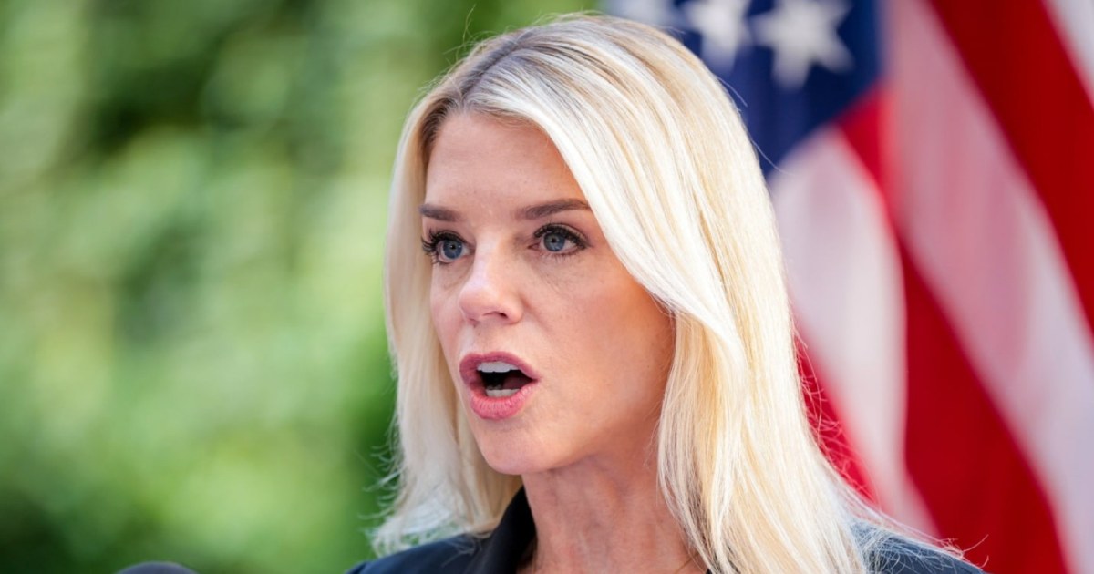 Looney tunes: Pam Bondi ordered DOJ to ban paper straws, ex-DOJ lawyer says [Video]