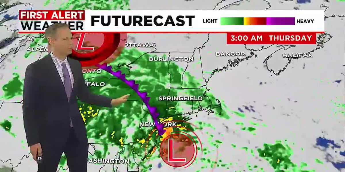 Mostly Cloudy, Cool, Mid-Week [Video]