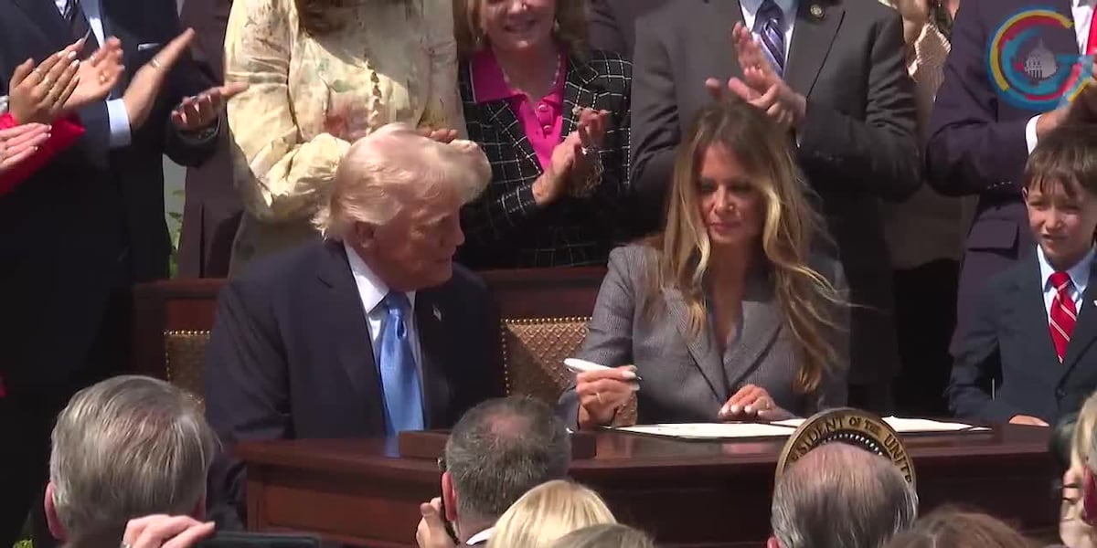 Pres. Trump signs bill to criminalize sharing of revenge porn [Video]