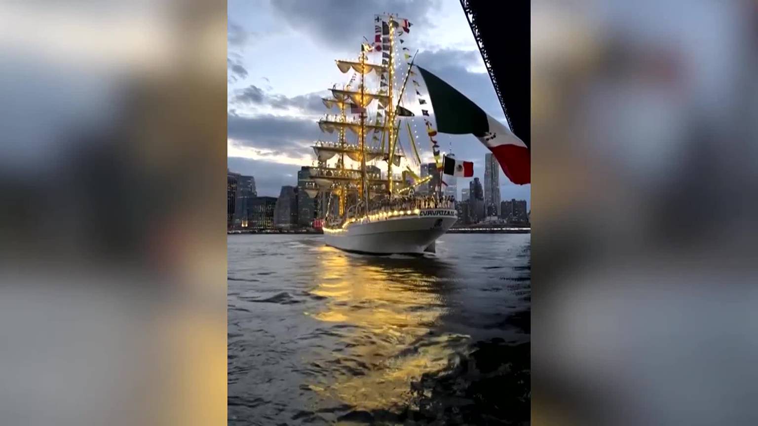 Investigation into tall ship hitting Brooklyn Bridge to focus on engine [Video]