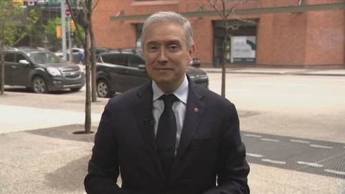 Canadas finance minister in Alberta for the G7 finance ministers meeting [Video]