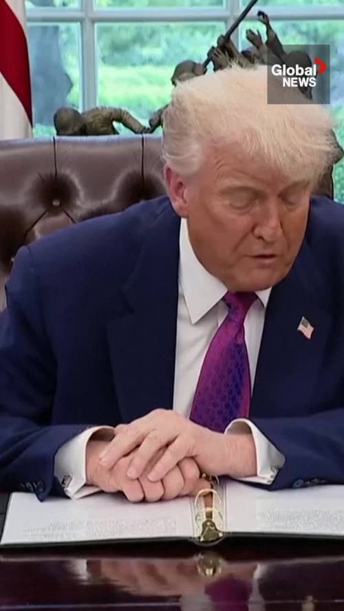 Trump unveils Golden Dome plan, says Canada wants to join [Video]