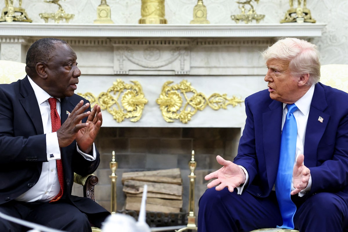 Trump ambushes South African President with false claims of white genocide during White House visit [Video]
