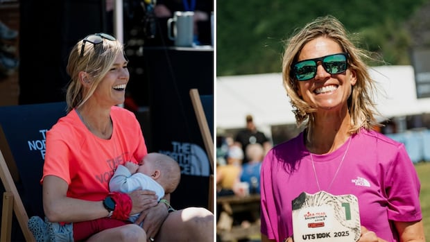 Canadian wins 100-km ultramarathon while stopping to breastfeed her baby along the way [Video]