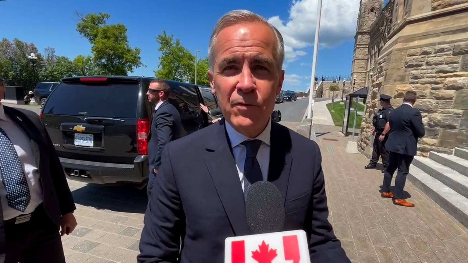 Prime Minister Mark Carney reacts to Throne Speech [Video]