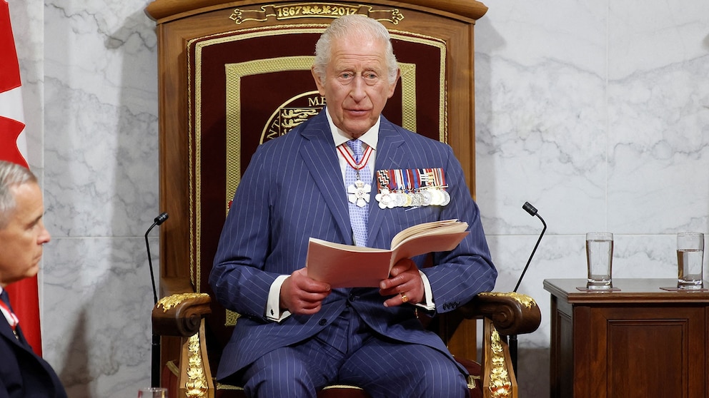 Video King Charles III defends Canada