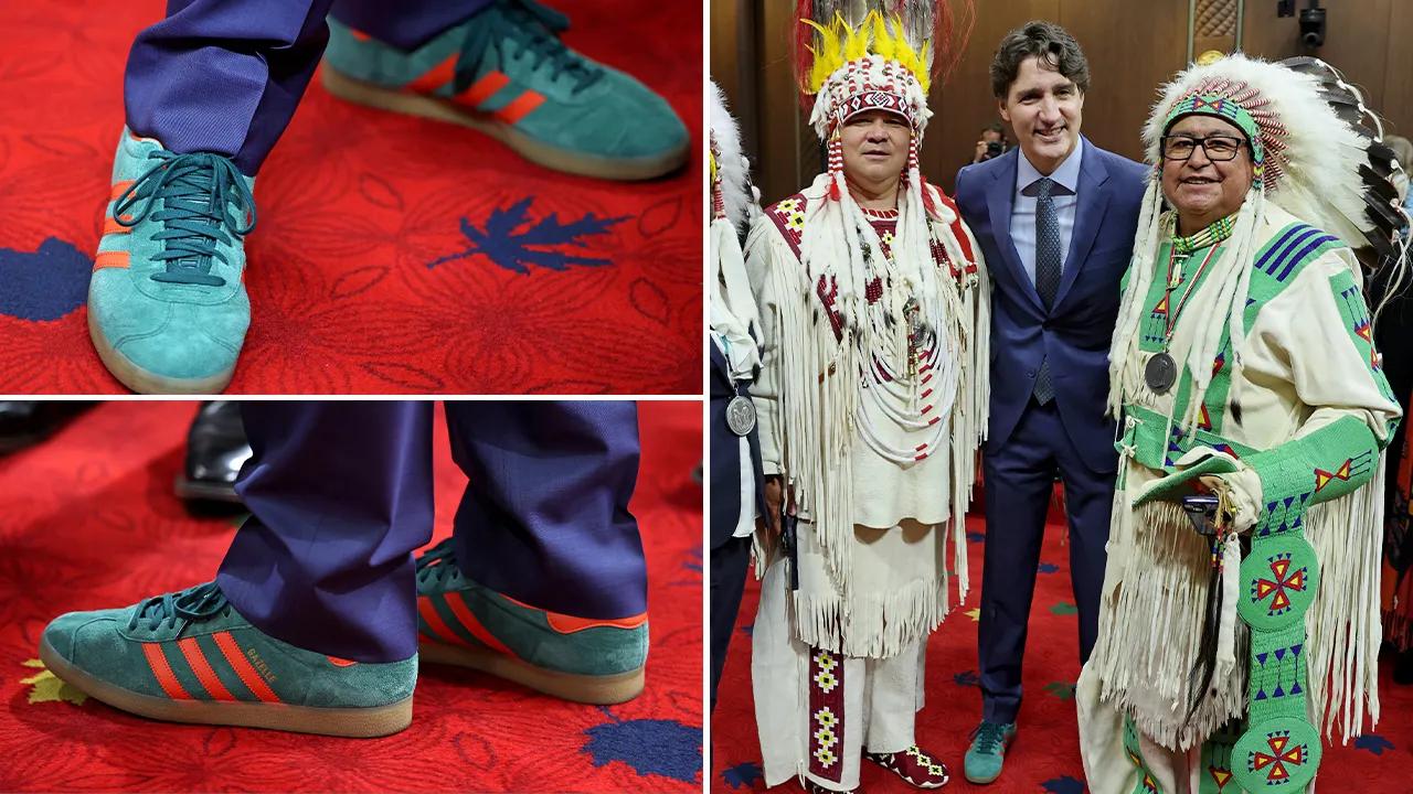 Trudeau’s neon sneakers steal the spotlight during King Charles’s Canadian visit [Video]