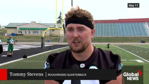 Former Calgary pivots Maier, Stevens get fresh start with Saskatchewan Roughriders [Video]