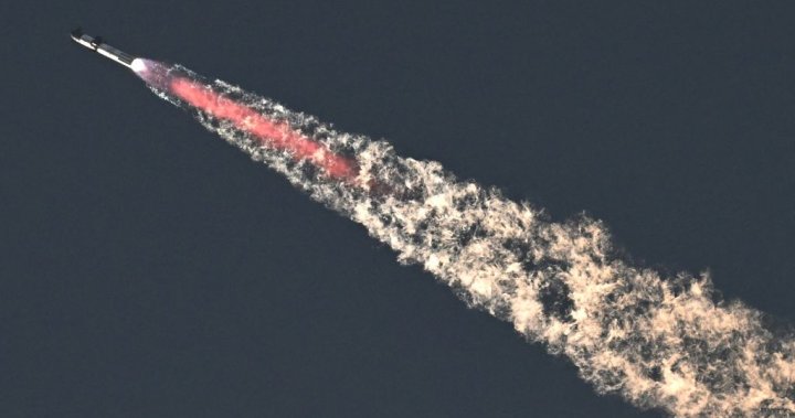 Elon Musks SpaceX Starship rocket breaks up, tumbles into ocean in test failure - National [Video]
