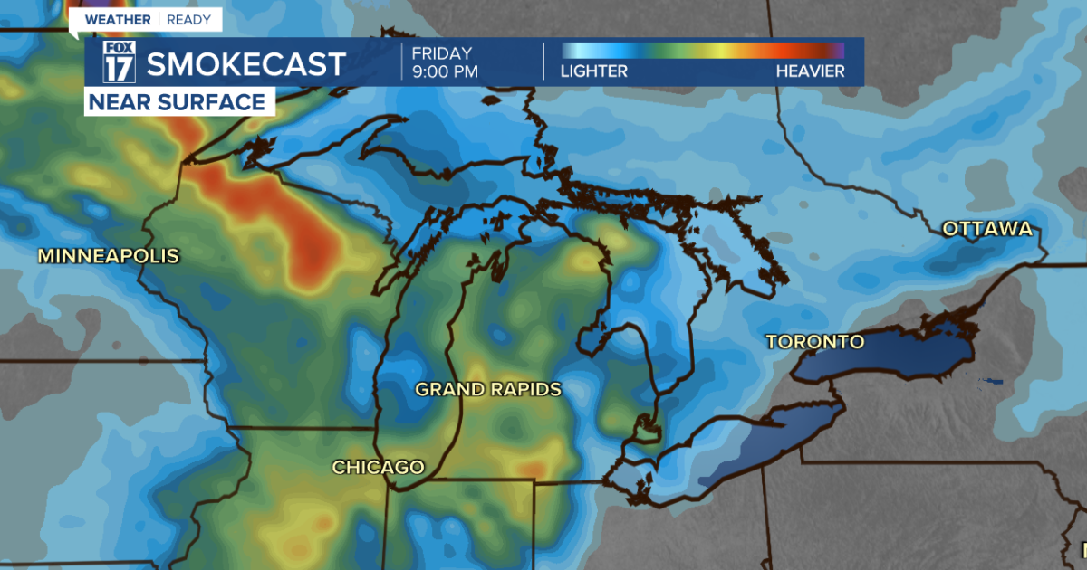 MORE HAZE: Wildfire smoke returns Friday [Video]