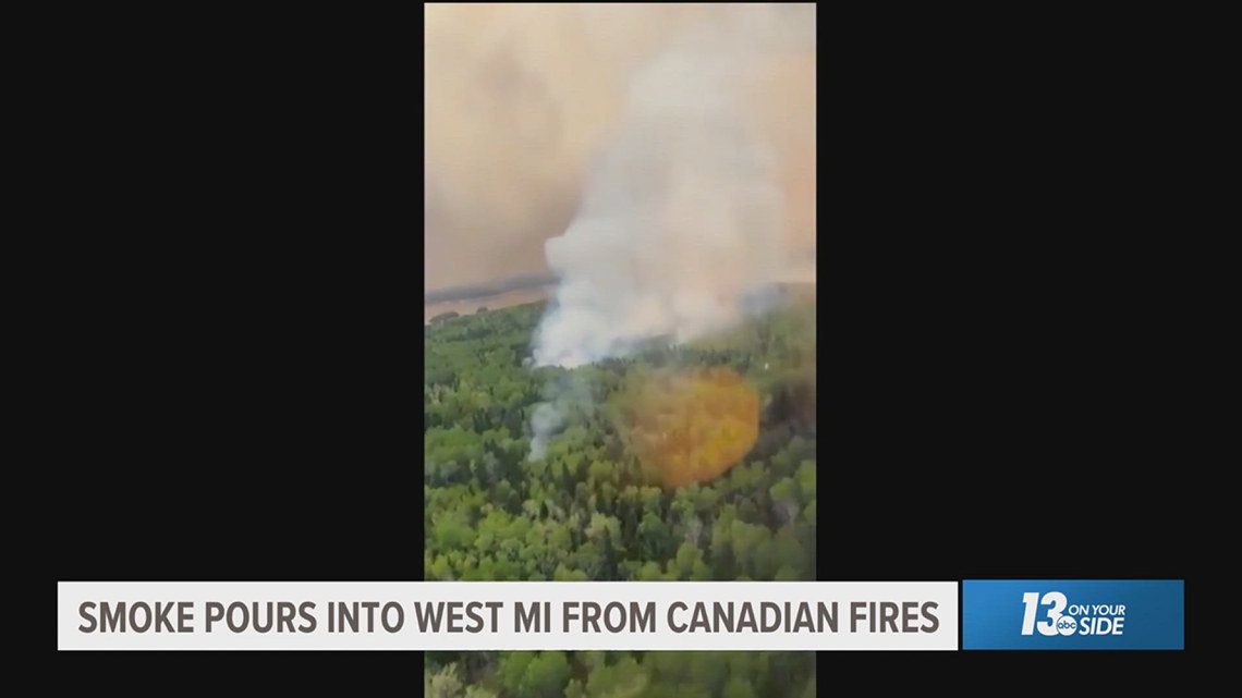 Smoke expected in West Michigan from Canadian wildfires | What to know [Video]
