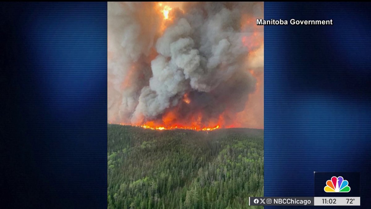 Is Canadian wildfire smoke impacting Chicago air quality?  NBC Chicago [Video]