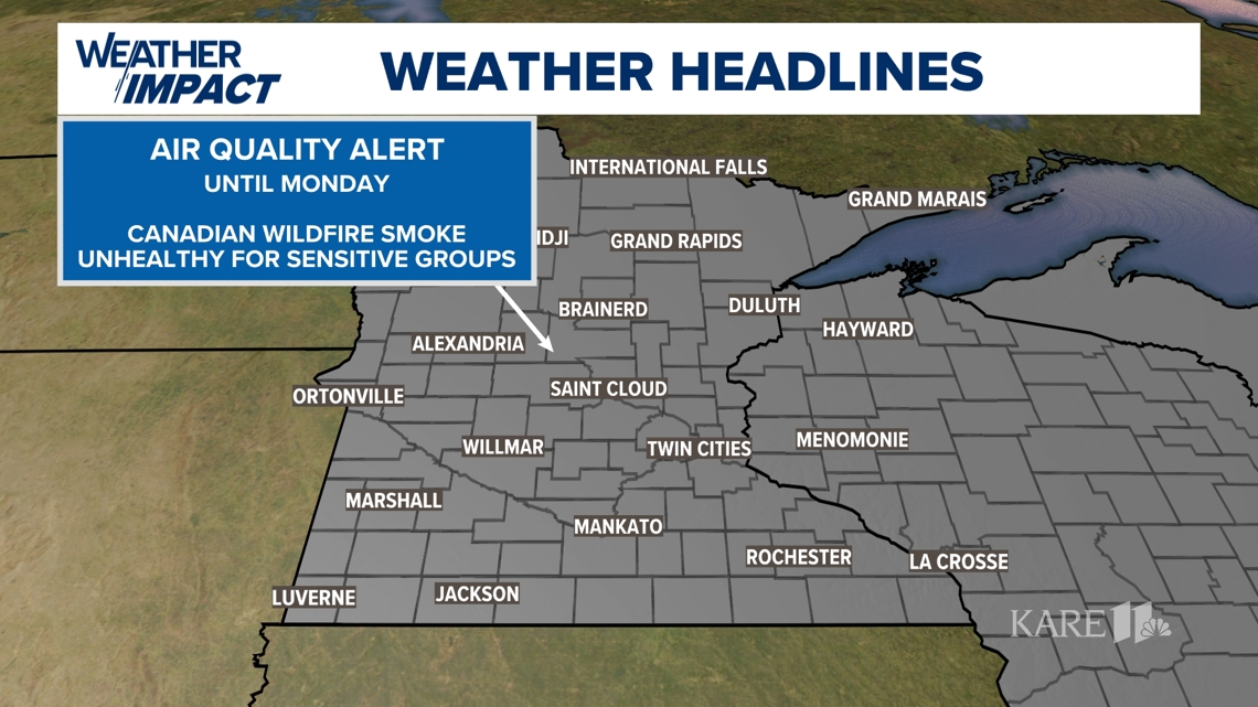 Canadian wildfire smoke prompts alerts in Minnesota and Wisconsin [Video]