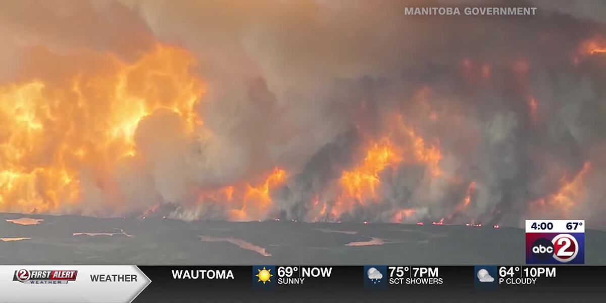 Canada wildfire smoke affecting air quality in Wisconsin [Video]