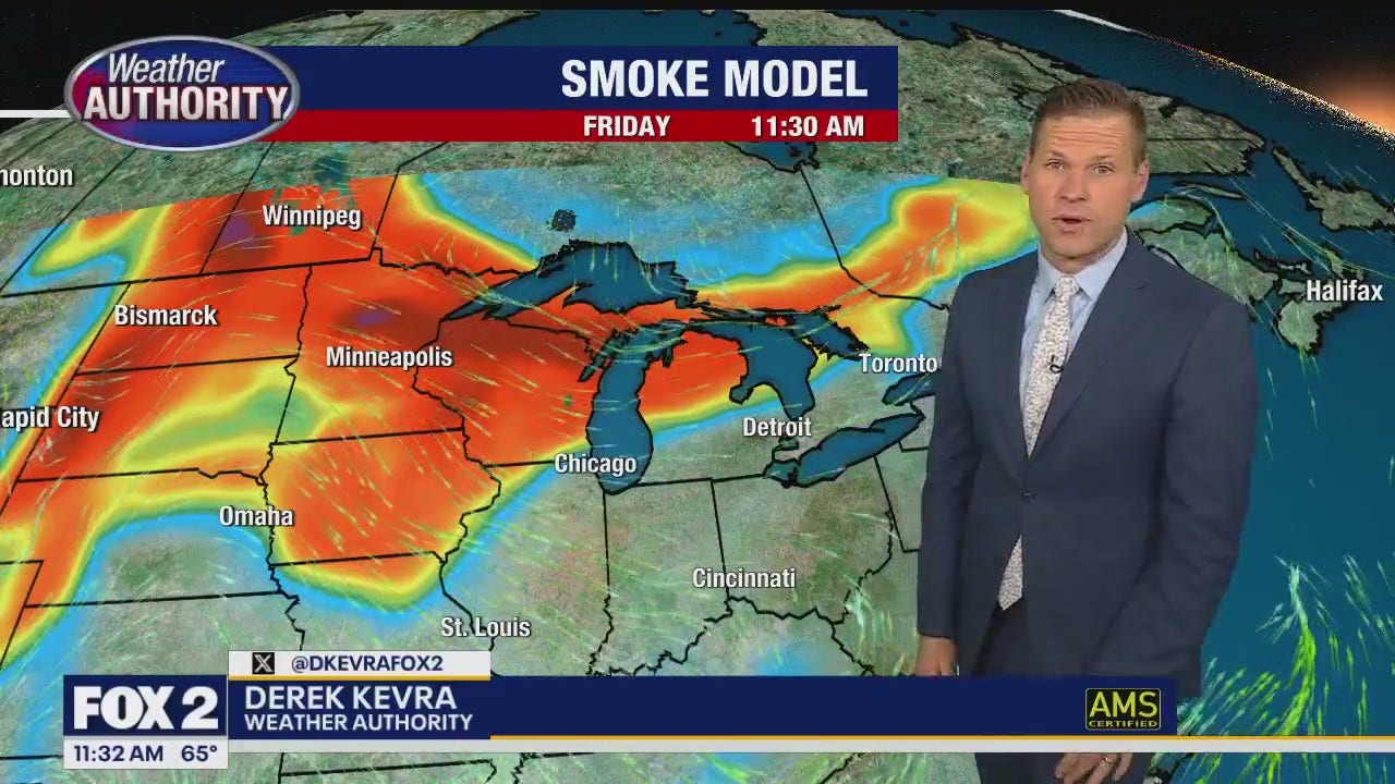 Some evening showers and storms are possible [Video]