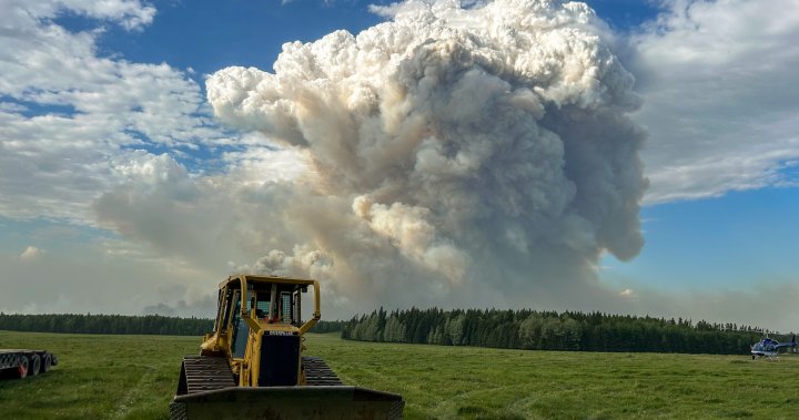 Strong winds, warm temperatures lead to significant growth in northern Alberta wildfires [Video]