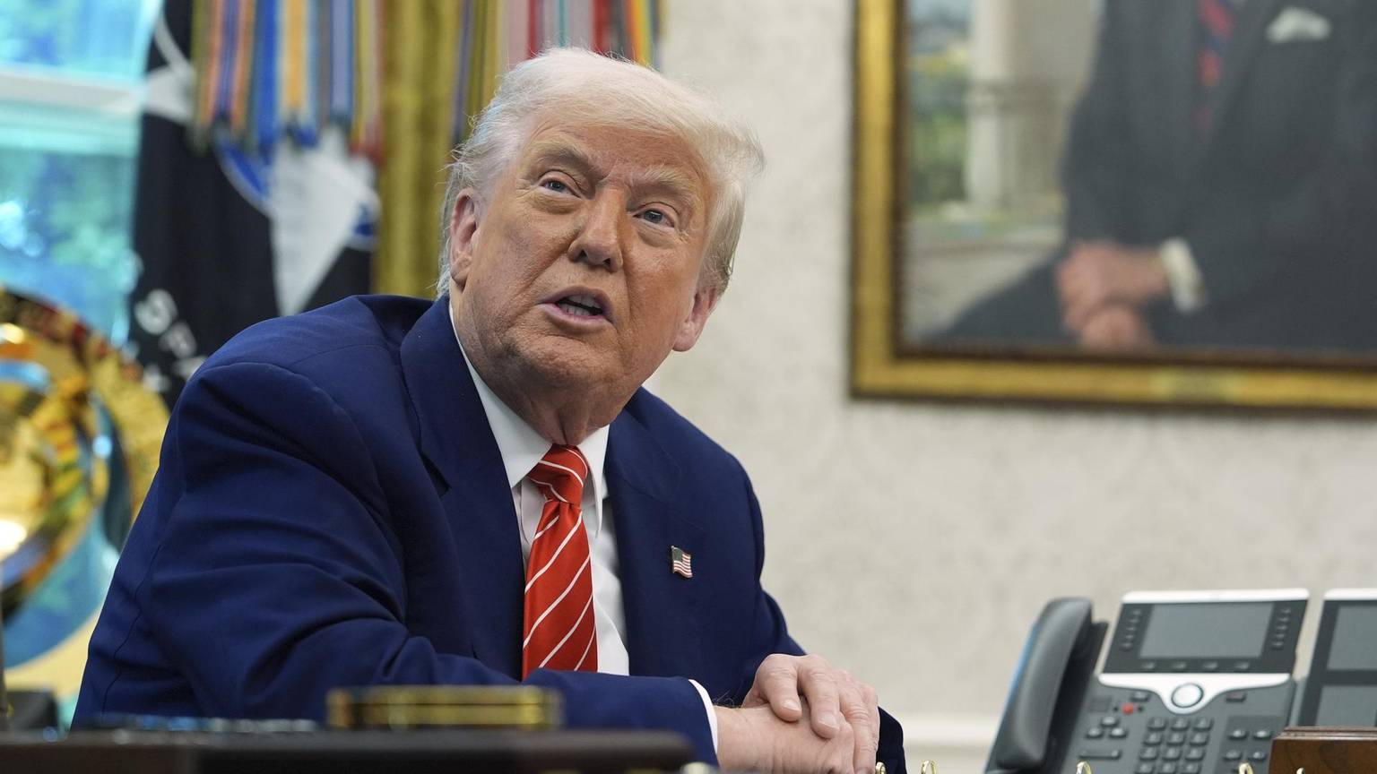 Trump says China 