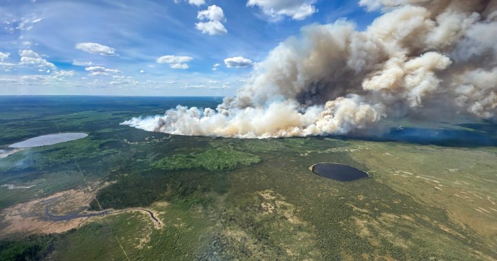 Alberta firefighters temporarily trapped battling wildfires find shelter, safety [Video]