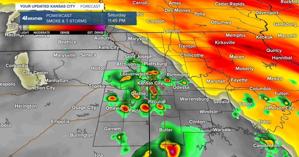 KSHB 41 Weather Blog | Tracking Smoke and Thunderstorm Chances [Video]