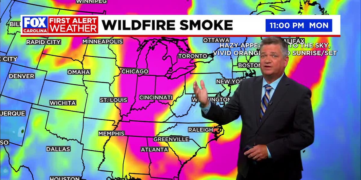 How Canadian wildfires will affect Upstate weather [Video]