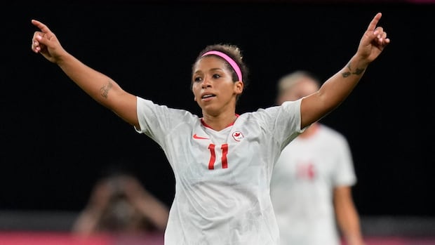 Canada’s soccer women celebrate Desiree Scott’s final international match, defeat Haiti [Video]