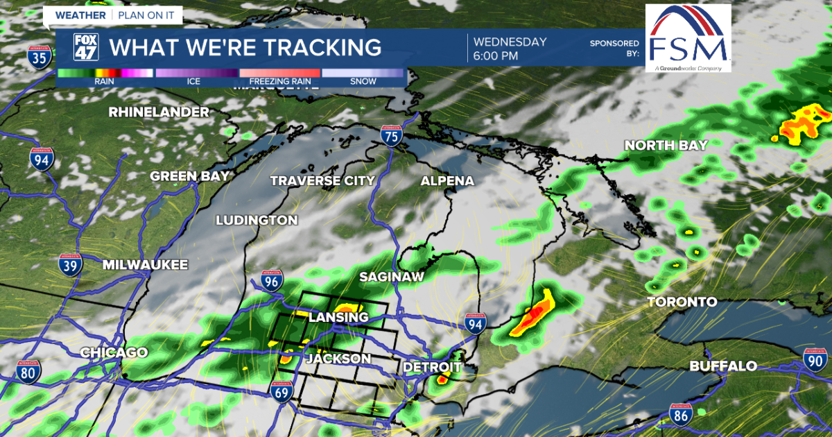 Warm & sunny start to the week with showers and storms ahead in Mid-Michigan [Video]