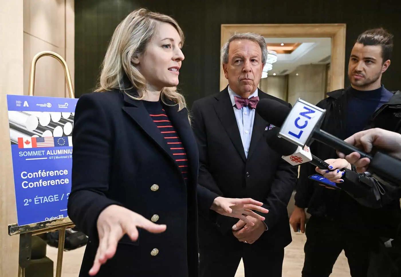 Joly commits to prioritizing Canadian steel, aluminum for defence, infrastructure [Video]