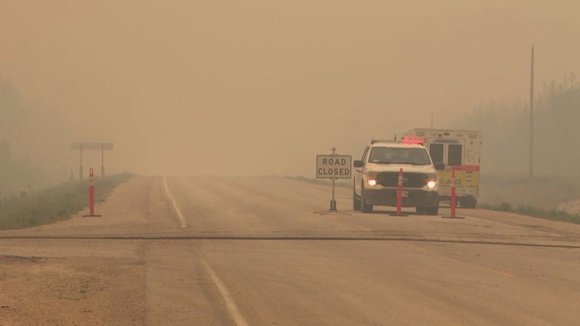 Thousands evacuated in 3 provinces as Canadian wildfires threaten air quality into some US states [Video]