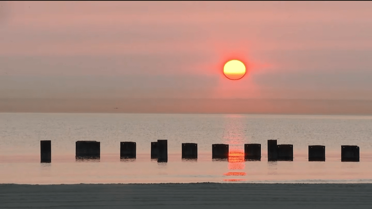 Why was the sun so red in Chicago area? Heres what happened  NBC Chicago [Video]