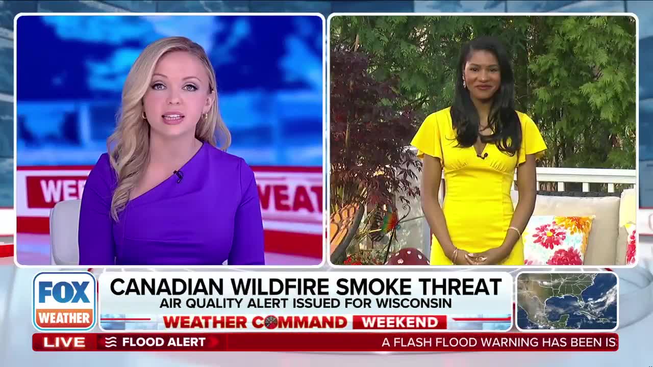 Canadian wildfire smoke leads to air quality concerns in Upper Midwest [Video]