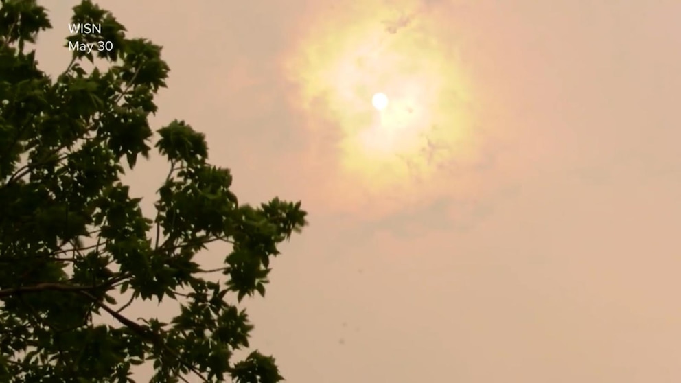 Video Nearly 200 Canadian wildfires trigger air quality alerts across the Midwest [Video]