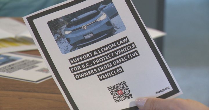 B.C. woman launches petition for lemon law after vehicle buyback [Video]