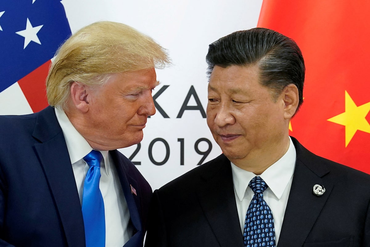 Asian shares dither, U.S. dollar falls as trade angst persists amid tariffs [Video]