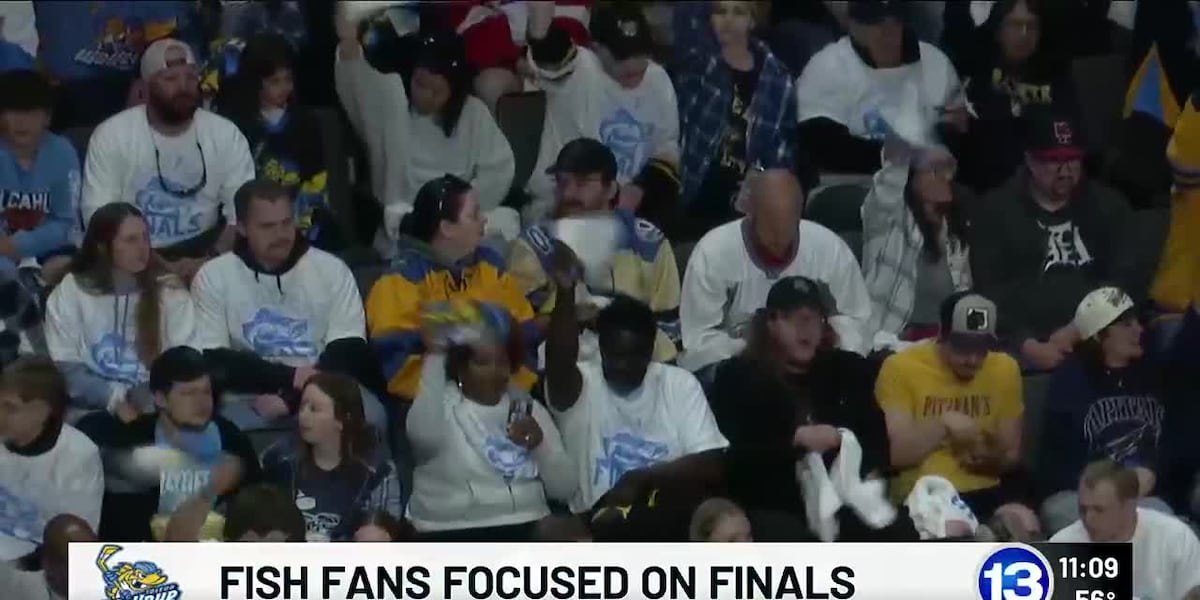 Walleye fans show out for second finals game before series heads to Canada [Video]