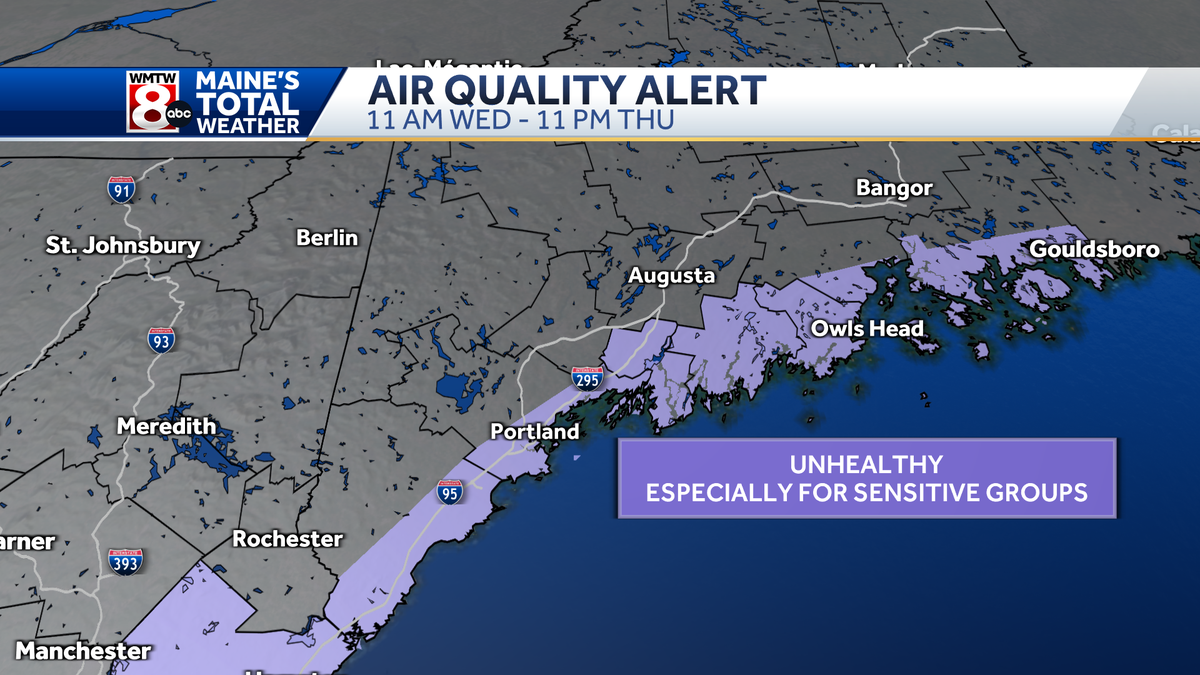 Air Quality Alert issued for parts of Maine [Video]