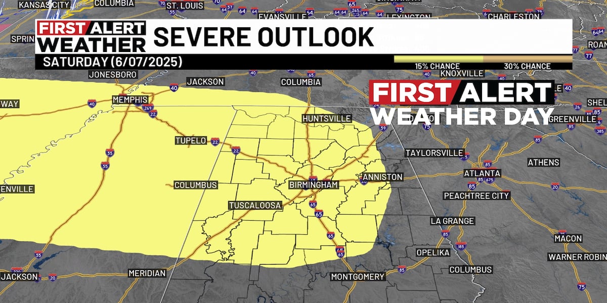 A First Alert Weather Day declared for a risk of severe storms Saturday [Video]