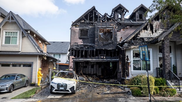 Surrey home gutted by Monday night fire [Video]