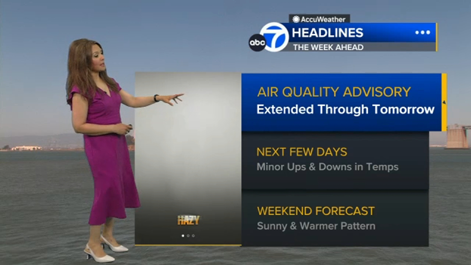 AccuWeather Forecast: Steady spring pattern of fog to sun this week [Video]