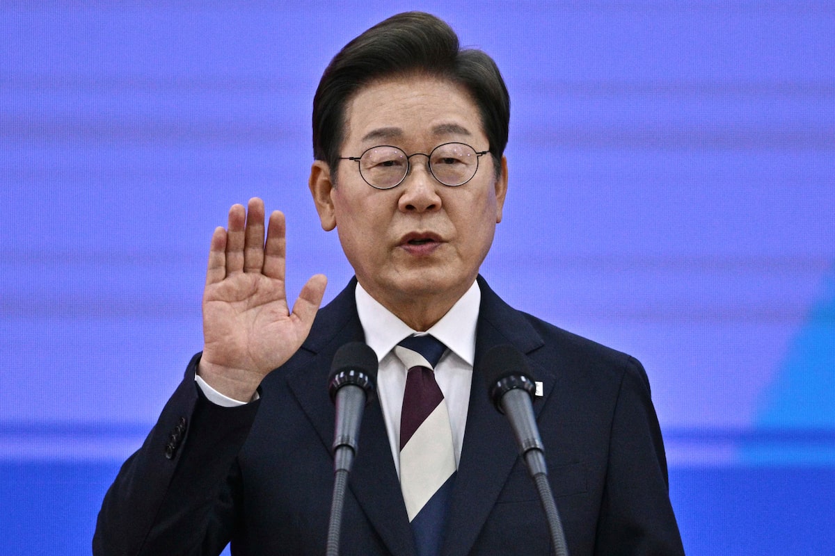 South Koreas new President Lee vows to pursue talks with North and bolster ties with U.S. and Japan [Video]