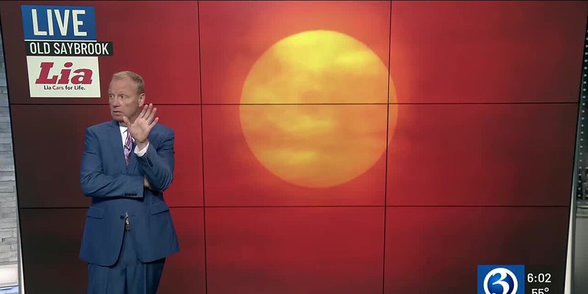 Hazy sunrise on Wednesday morning [Video]