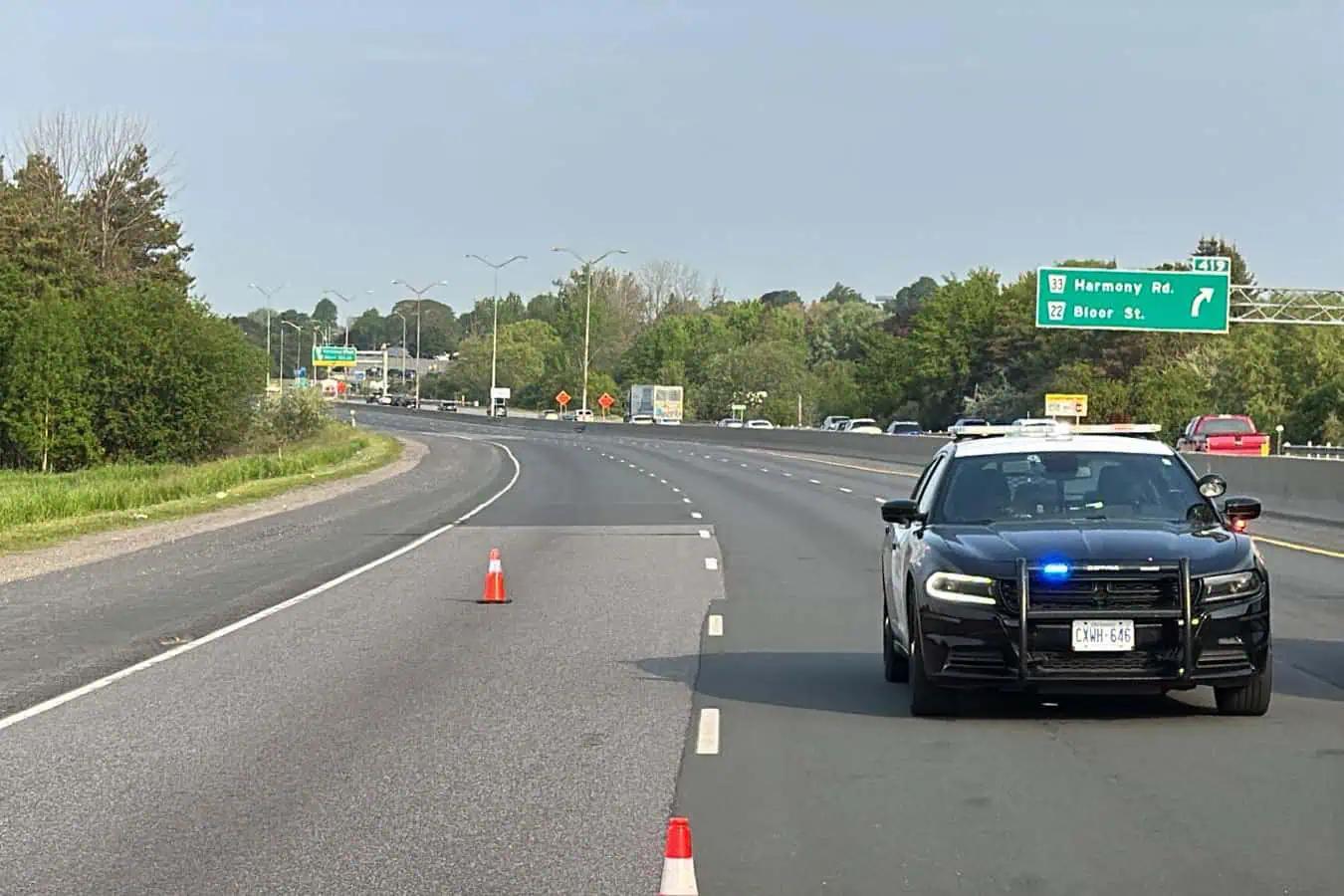 Motorcyclist dies in crash on Highway 401 in Oshawa, Ontario [Video]