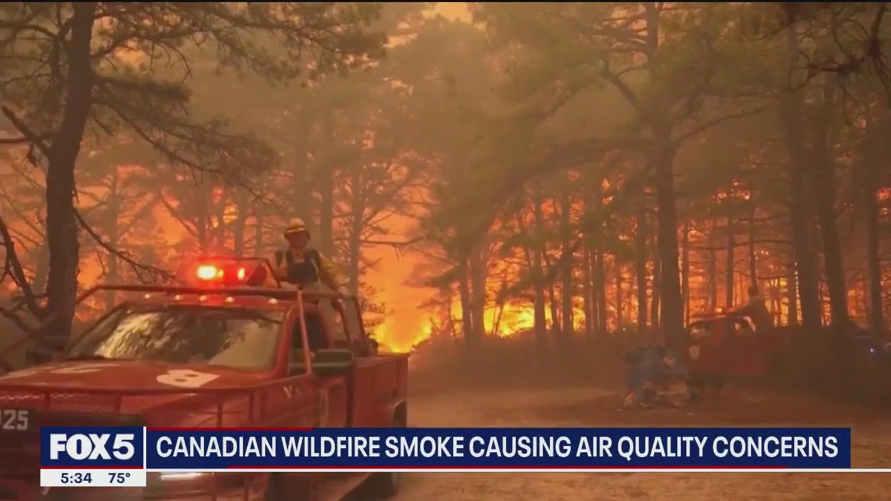 Smoke from Canadian wildfires affecting NYC air: How bad can it get? [Video]
