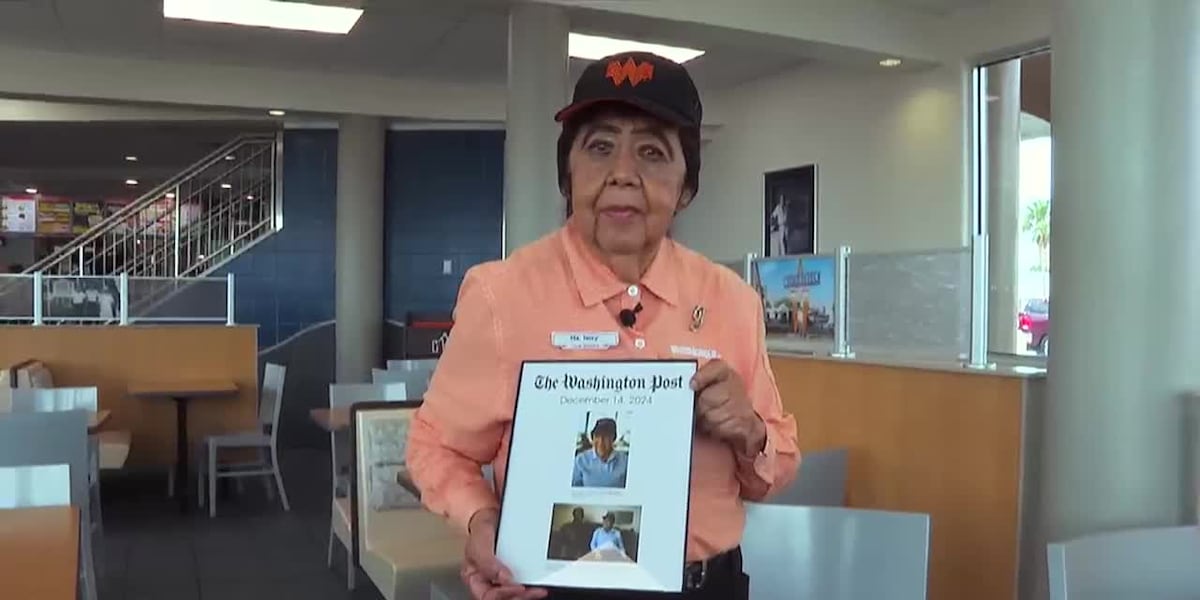 89-year-old Whataburger employee is serving up kindness to customers [Video]