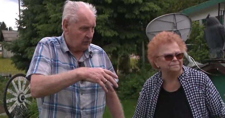 Peers wildfire evacuees return home, elderly couple saves prized petunias – Edmonton [Video]
